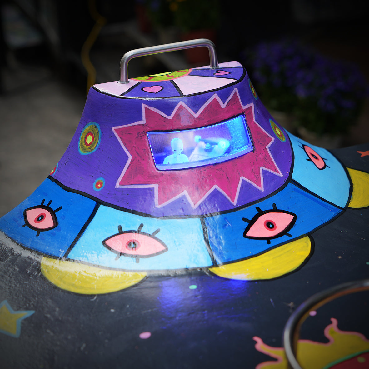 Wandering X Spotguy Alien Fingerboard Park