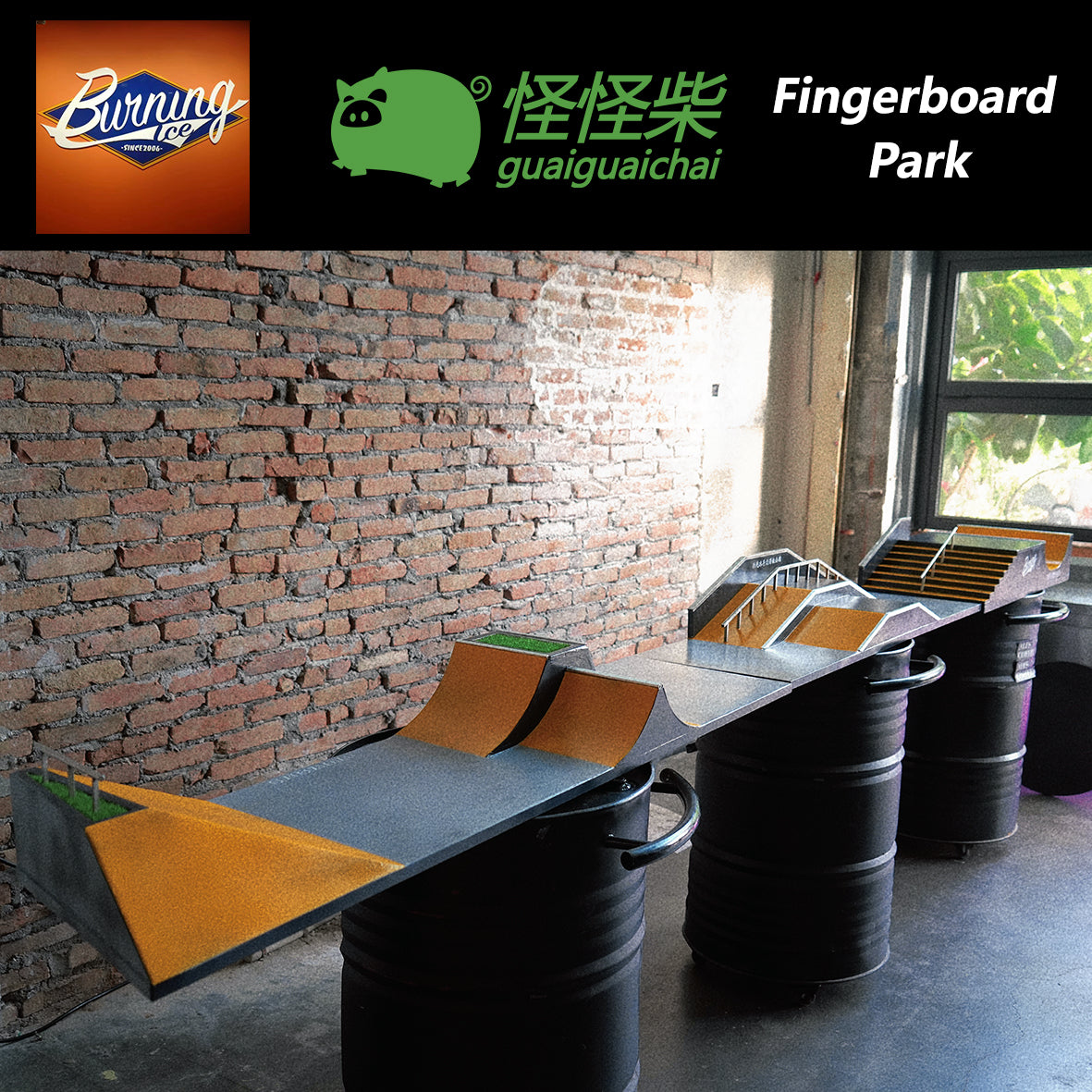Burning Ice Fingerboard Park