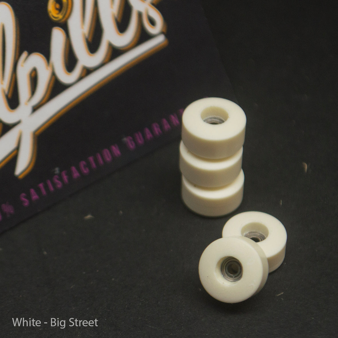 Dirty Wheels (White)