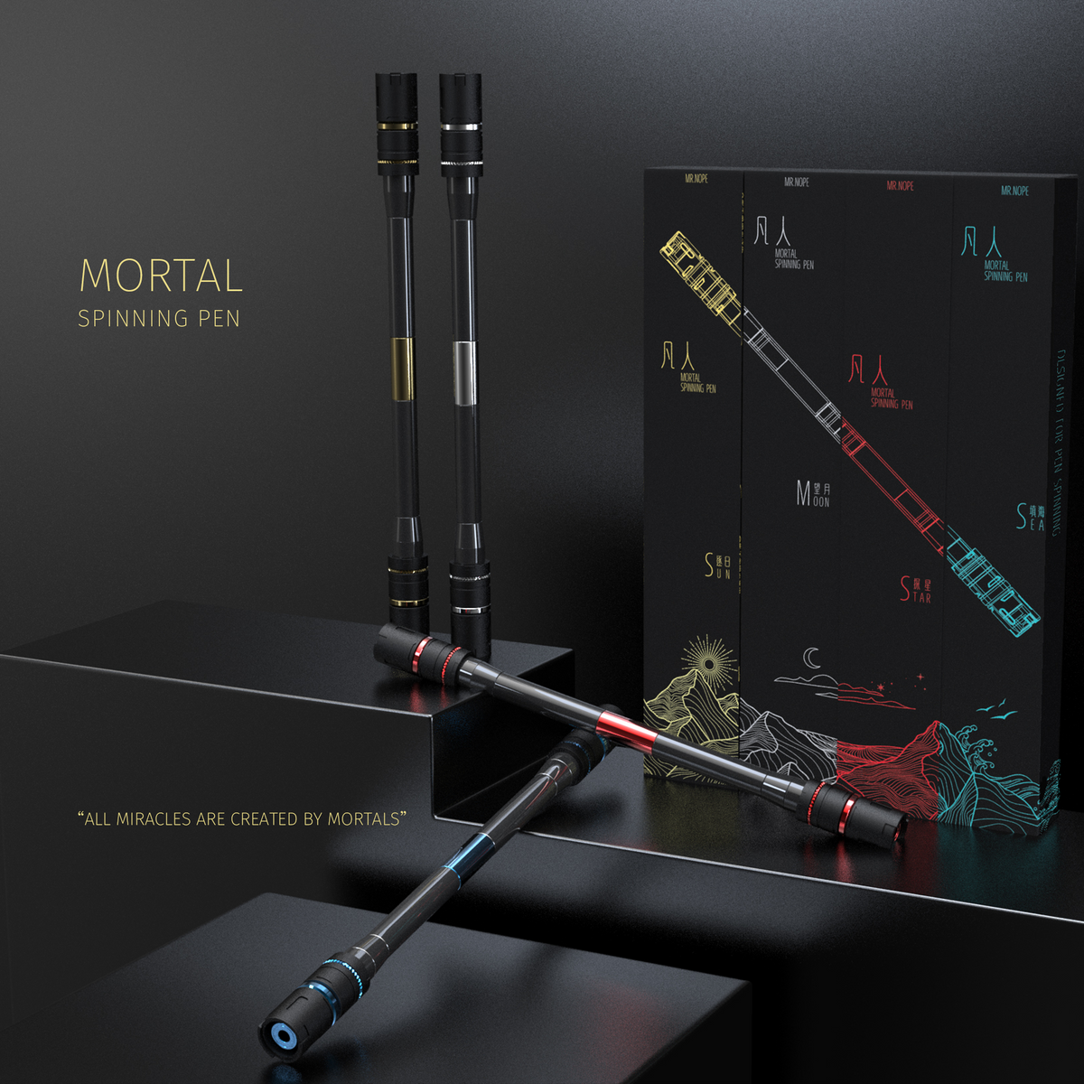 Spinning Pen - MORTAL