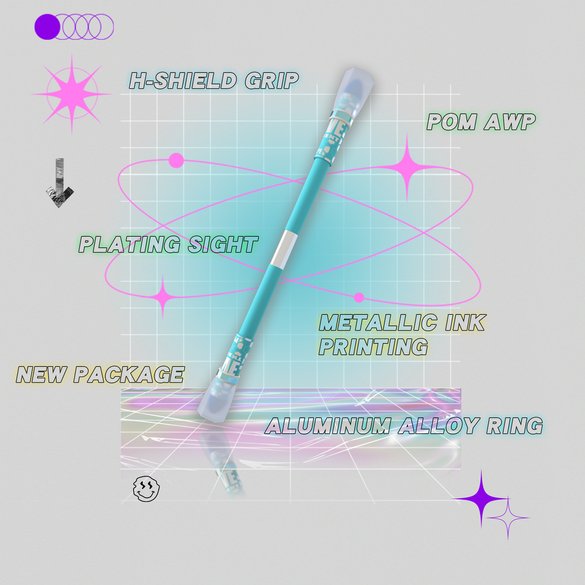 Spinning Pen - HIVE ELEMENT
