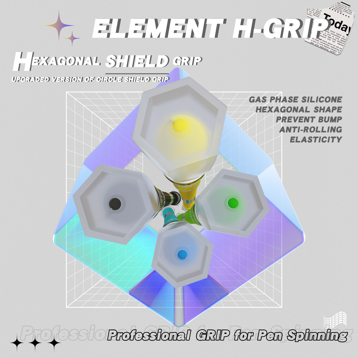 Spinning Pen - HIVE ELEMENT