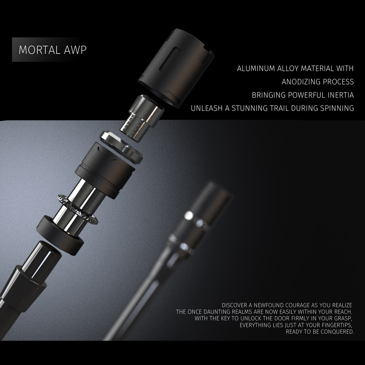 Spinning Pen - MORTAL