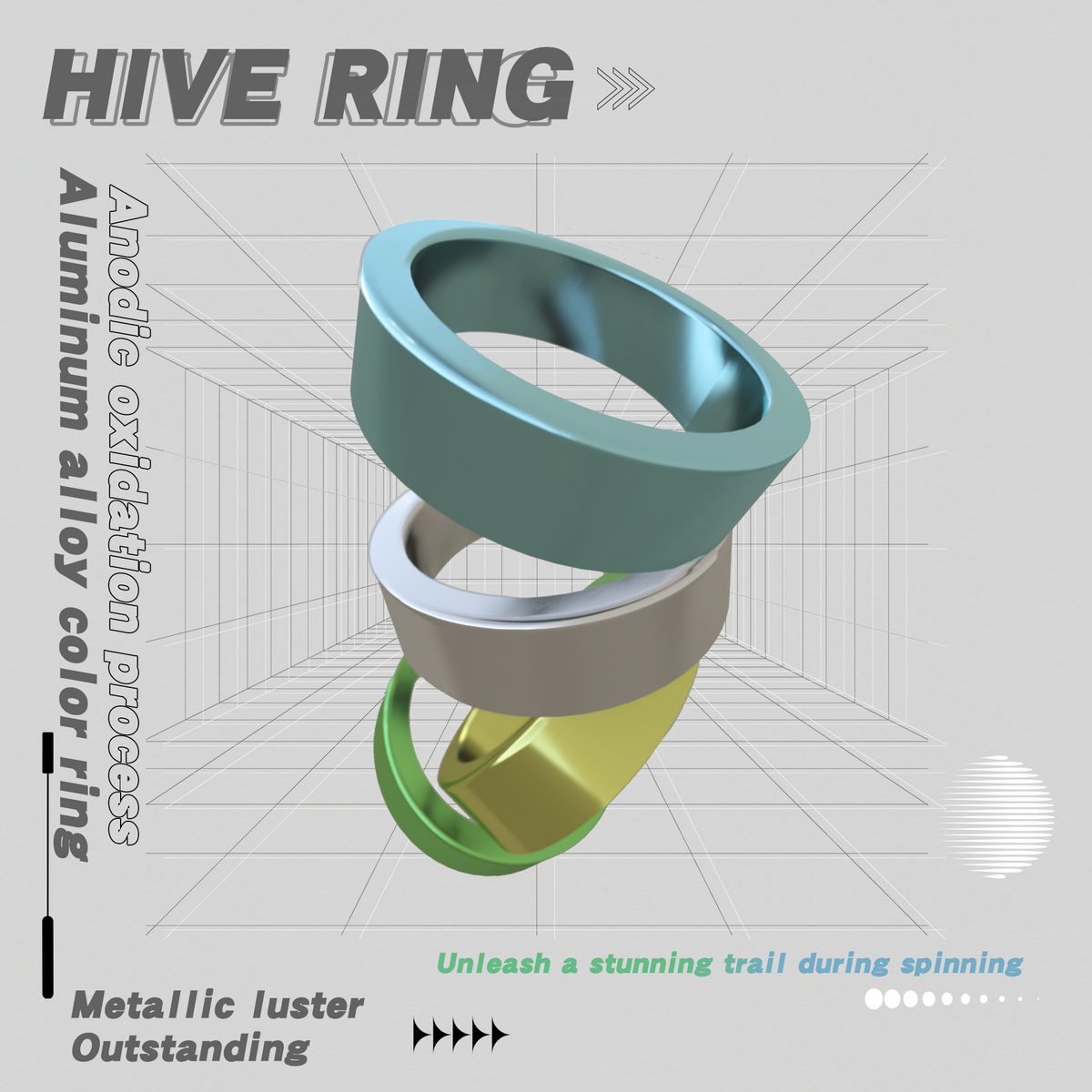 Spinning Pen - HIVE ELEMENT