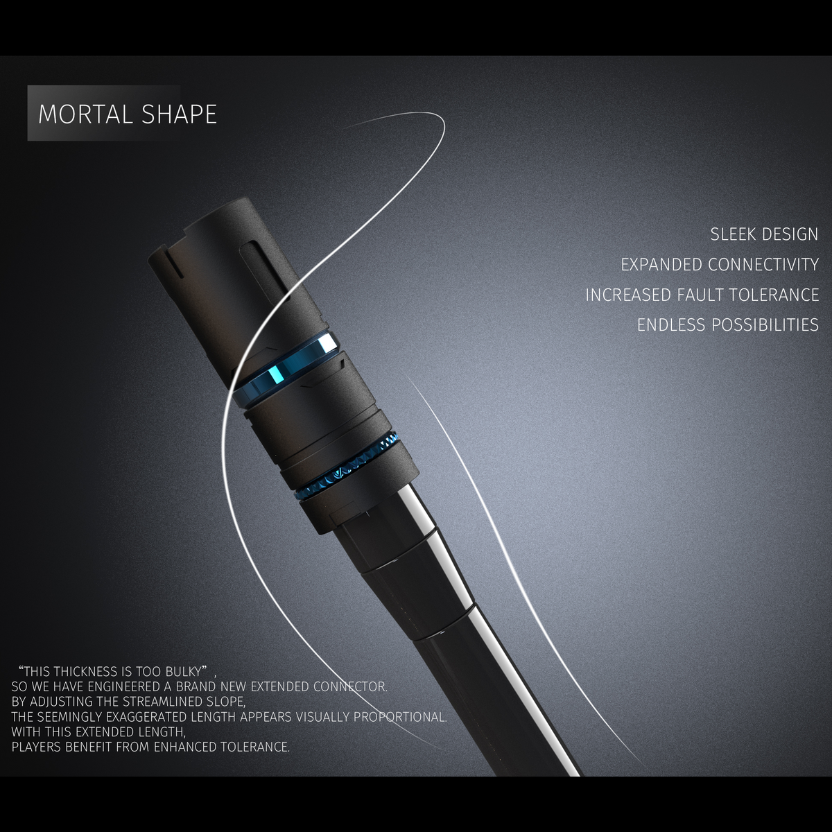 Spinning Pen - MORTAL
