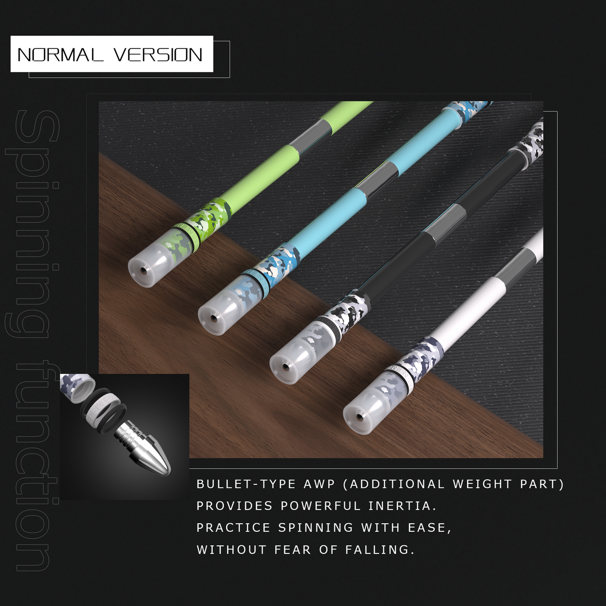 Spinning Pen - CAMO ELEMENT